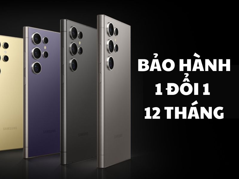 Chế độ bảo hành 1 đổi 1 12 tháng độc quyền của Clickbuy