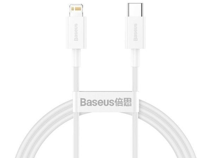 Thiết kế Cáp Baseus Superior C-L PD 20W 2m bền bỉ, dễ sử dụng