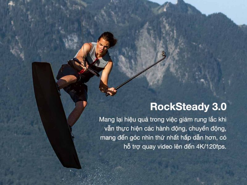 Khả năng quay chống rung trên DJI Action 5 Pro
