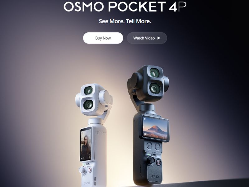 Thiết kế nhỏ gọn dễ bỏ túi của Pocket 4P