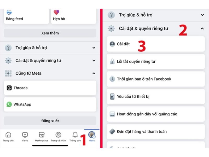 Hướng dẫn các bước đổi tên Facebook trên iPhone