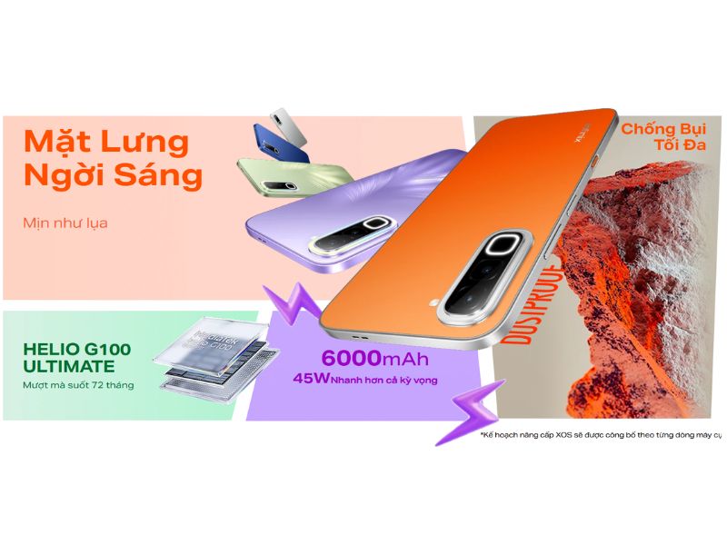 Những nâng cấp nổi bật trên Infinix HOT 70