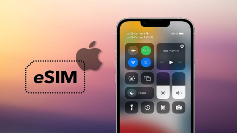 iPhone 14 bản Mỹ sử dụng eSIM thay thế hoàn toàn cho sim vật lý