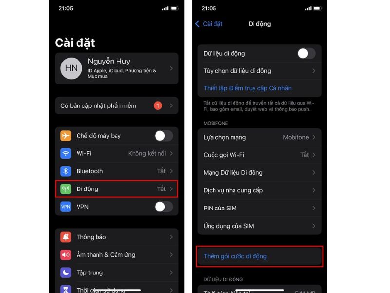 Cách thêm eSIM trên iPhone 18 Pro Max