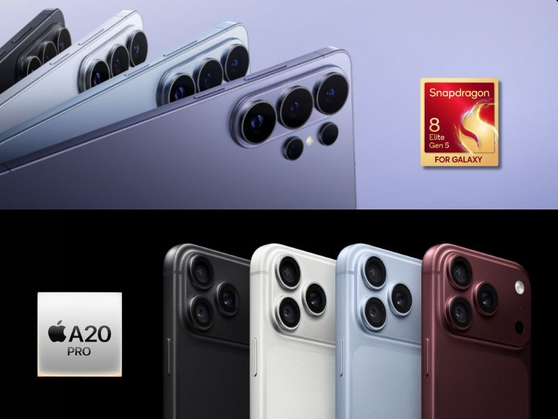 So sánh hiệu năng iPhone 18 Pro Max và Samsung Galaxy S26 Ultra
