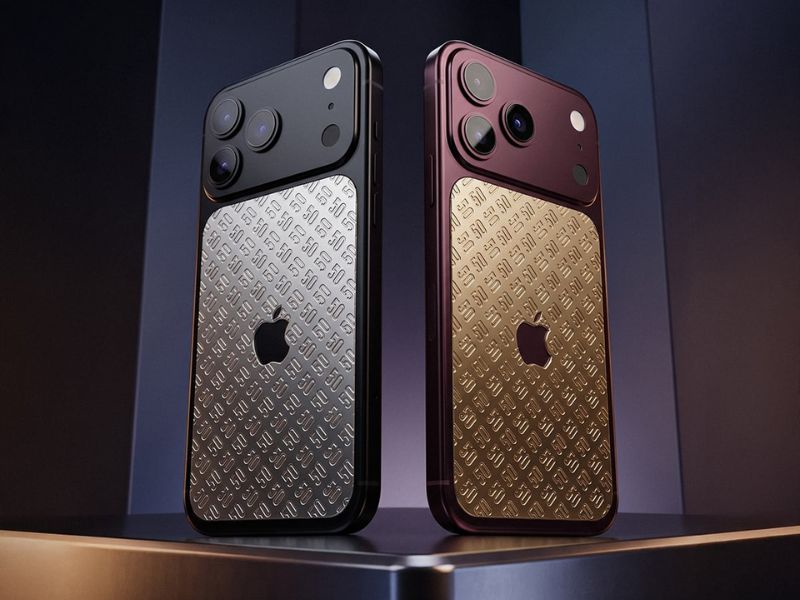 Điện thoại iPhone 18 Pro Max mạ vàng 24K giới hạn 50 chiếc