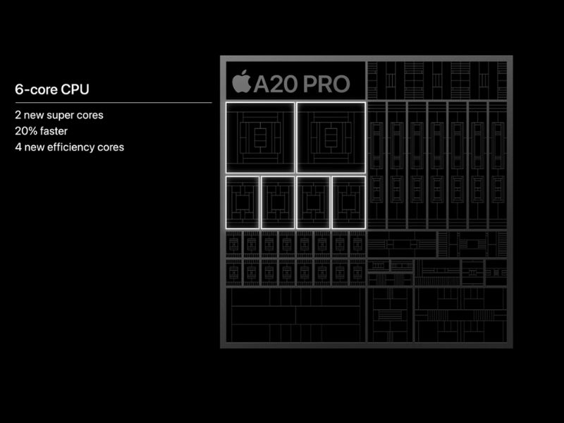 Apple thay đổi thiết kế chip để tăng hiệu quả làm mát