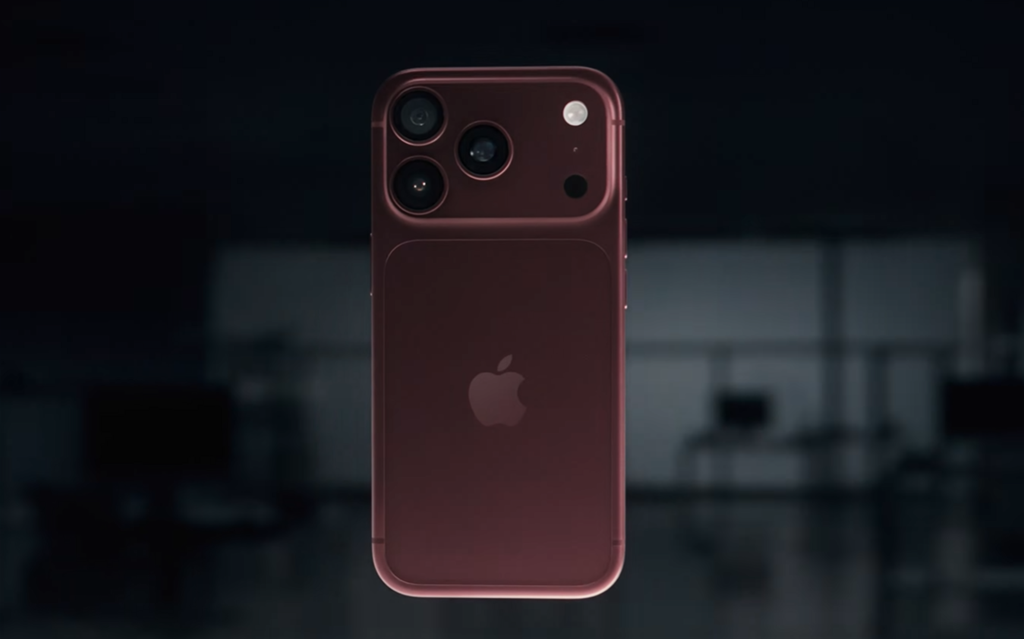 Thiết kế iPhone 18 Pro nổi bật với màu đỏ rượu