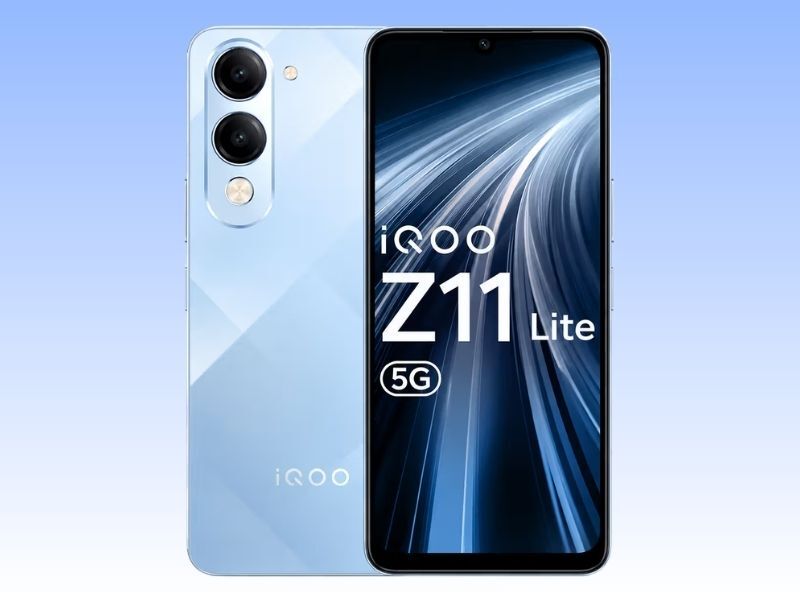 iQOO Z11 Lite lộ diện với thiết kế camera dọc cực mới