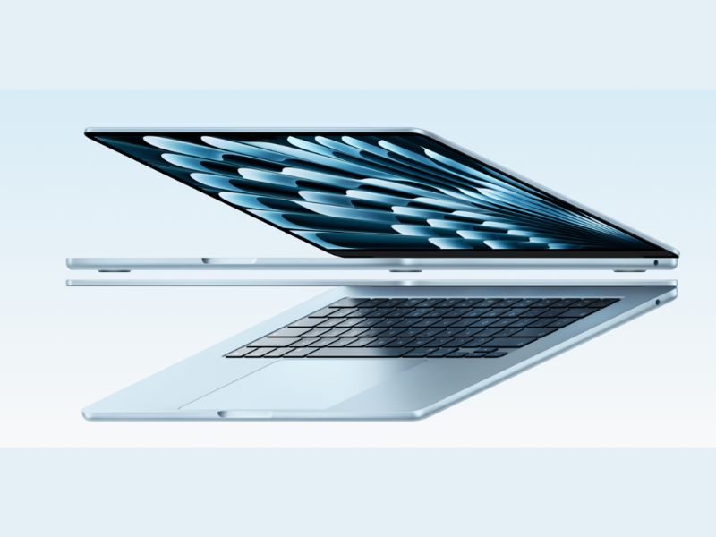 Thiết kế siêu mỏng nhẹ trên Macbook Air M5 13 Inches