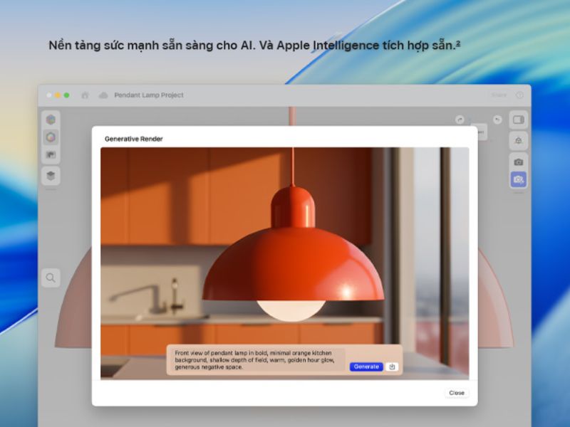 AI thông minh trên Macbook Air M5