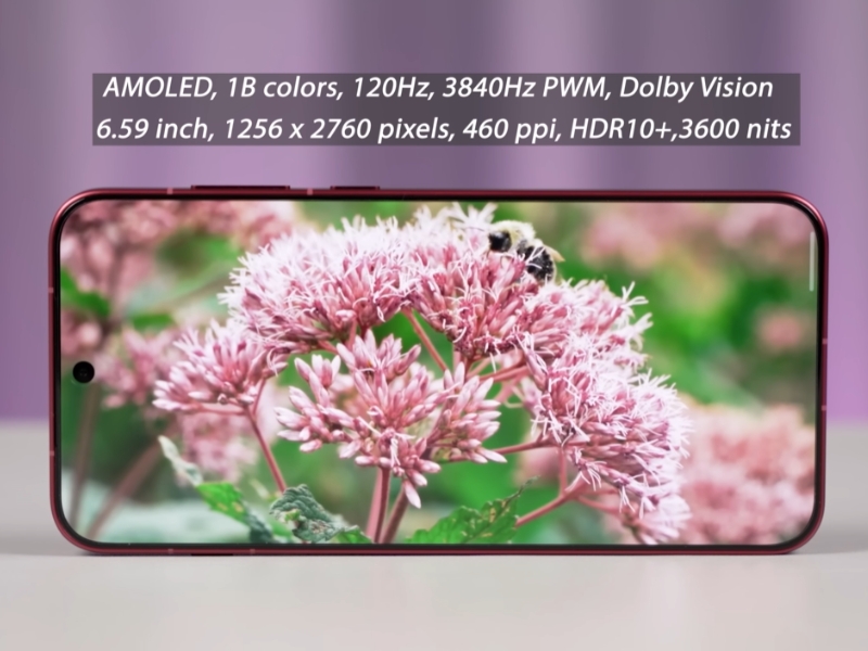Màn hình Amoled của OPPO Find X9 
