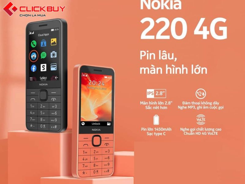 Tìm hiểu về Nokia 220 4G