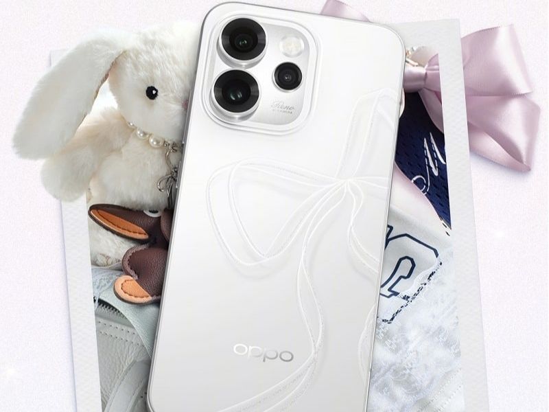 OPPO Reno 15 màu trắng