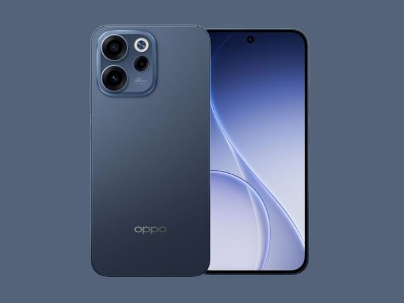 OPPO Reno 15 màu xanh dương
