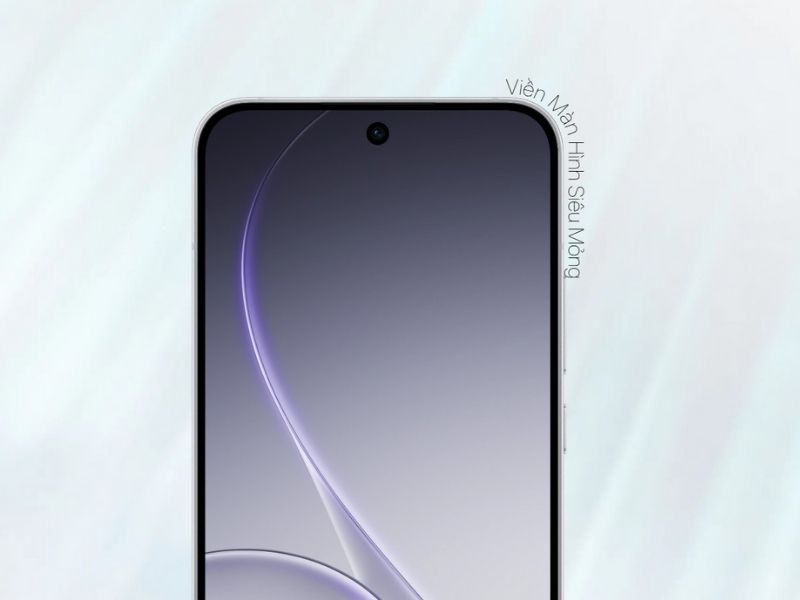 Viền màn hình siêu mỏng trên OPPO Reno15 5G