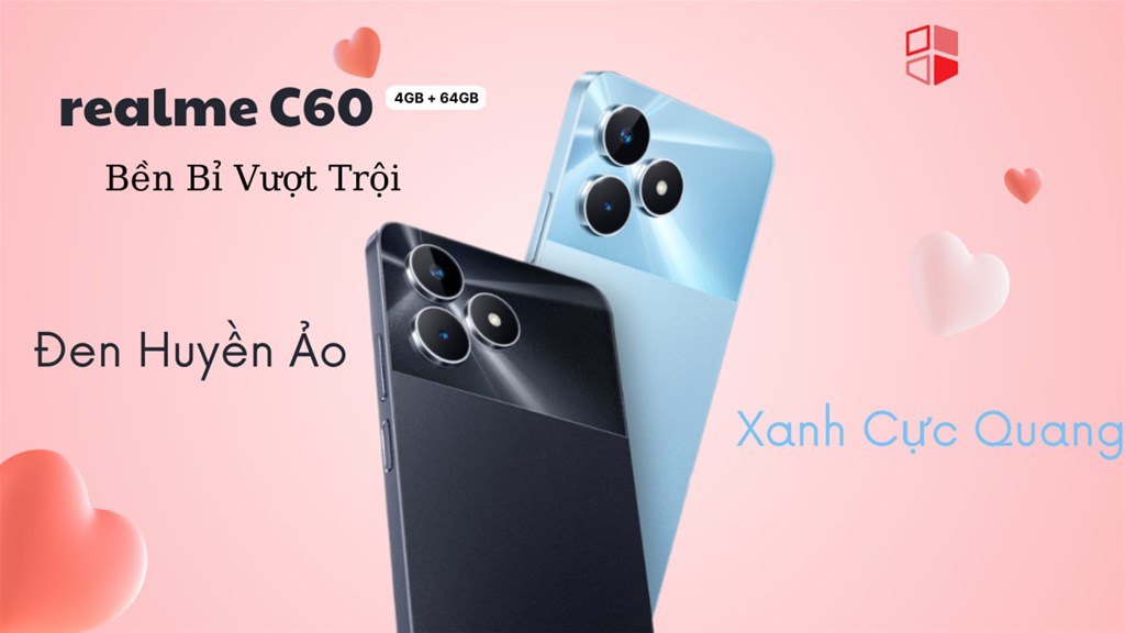 Realme C60 4GB 64GB Chính Hãng 