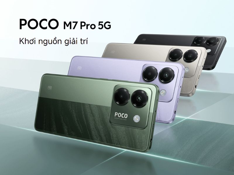 Điện thoại POCO M7 Pro 5G có gì mới