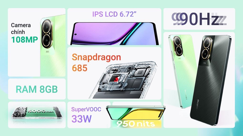 Realme C67 5G 8GB 128GB Chính Hãng