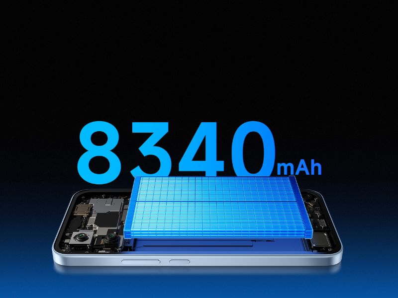 Viên pin dung lượng lớn trên Redmi Note 17 Pro 5G