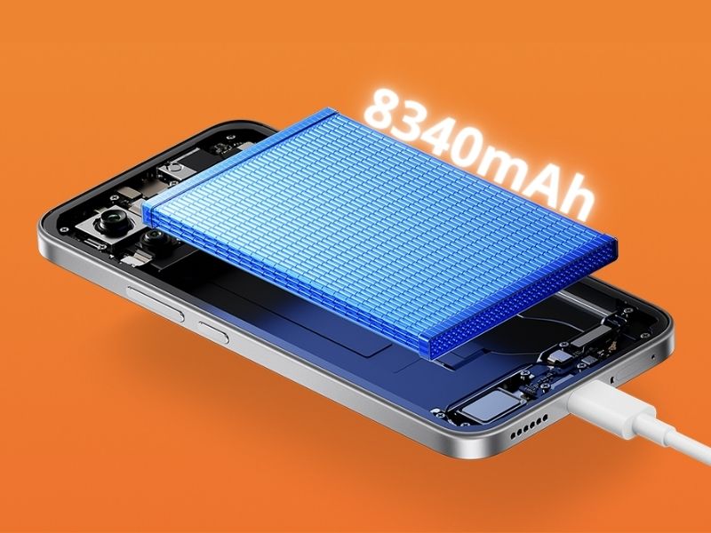 Viên pin dung lượng lớn trên Redmi Note 17 Pro 5G