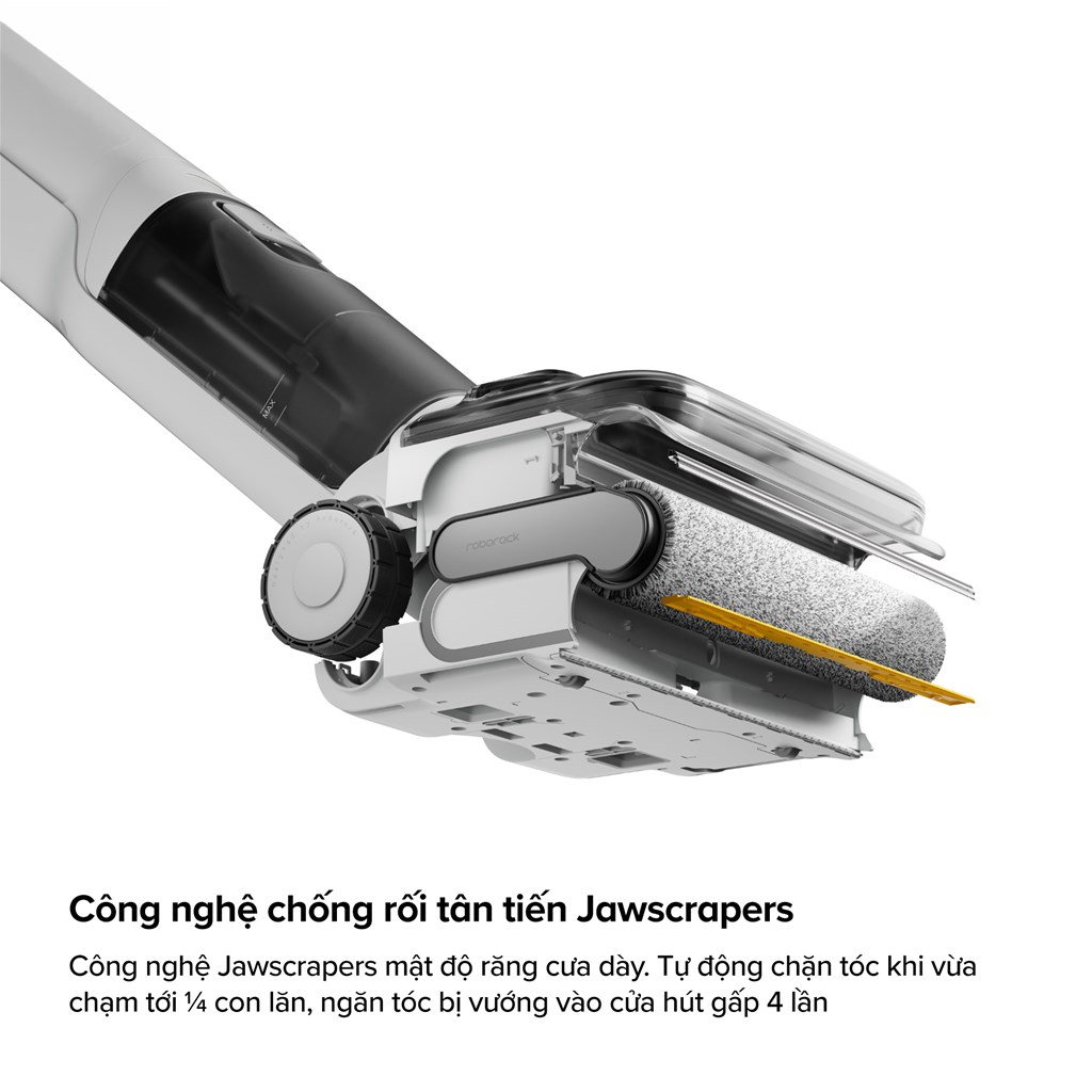 Chống rối khi hút tóc dài trên Roborock F25 RT Gen 2