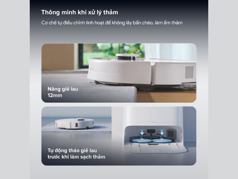 Robot hút bụi lau nhà Roborock Qrevo 2 Pro