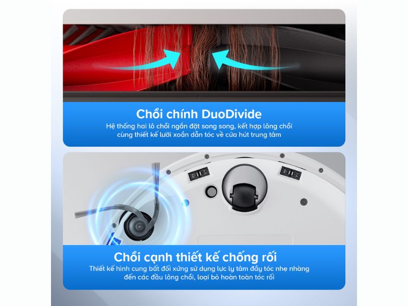 Chổi quét thông minh trên Roborock Qrevo 5AE