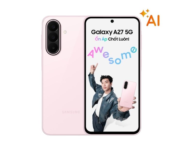 Samsung Galaxy A27 giá bao nhiêu so với thế hệ tiền nhiệm