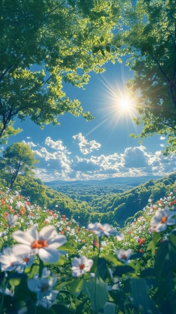 Hình nền về thiên nhiên sống động