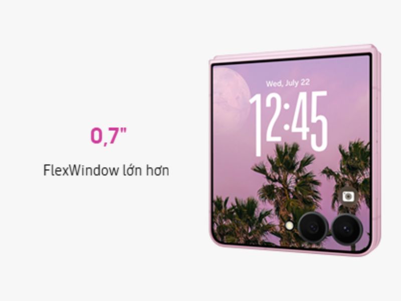 Màn hình FlexWindows trên Galaxy Z Flip8