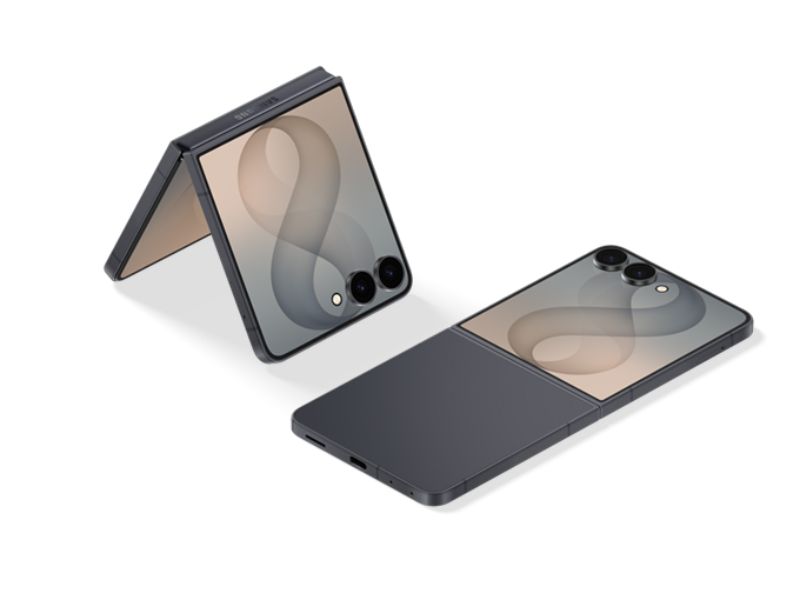 Samsung Galaxy Z Flip8 màu đen graphite