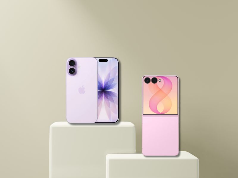 Samsung Galaxy Z Flip8 khác gì iPhone 17