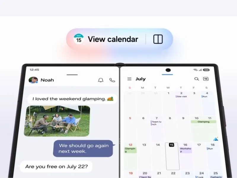 Sự nâng cấp về AI trên Galaxy Z Fold8 Ultra