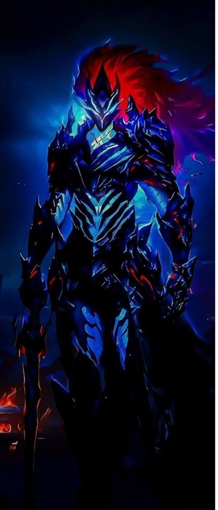 Hình nền anime sắc nét trên màn hình gập bên ngoài 