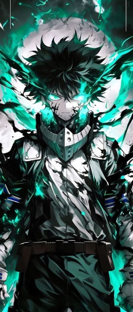 Hình nền anime sắc nét trên màn hình gập bên ngoài 2
