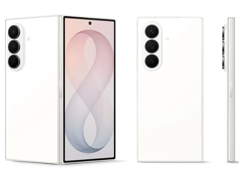 Samsung Galaxy Z Fold8 trắng cream