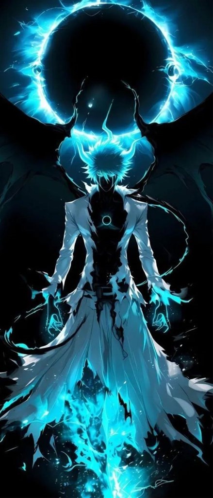 Hình nền anime sắc nét trên màn hình gập bên ngoài 4