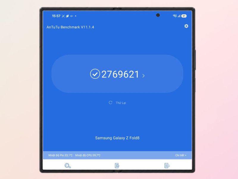 Samsung Galaxy Z Fold 8 sở hữu chipset mạnh mẽ
