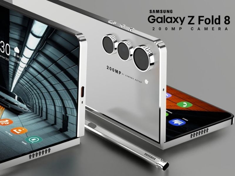 Camera sắc nét trên Samsung Galaxy Z Fold8