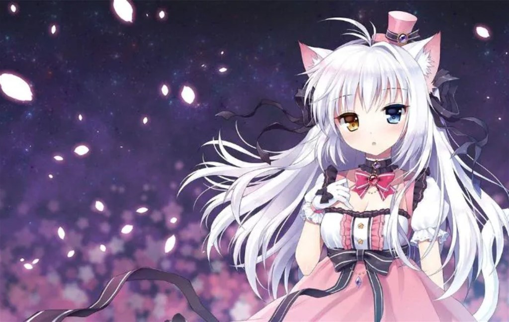 Wallpaper Galaxy Z Fold8 nhân vật anime dễ thương