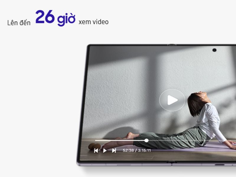 Máy sở hữu viên pin tiêu chuẩn 4.800mAh