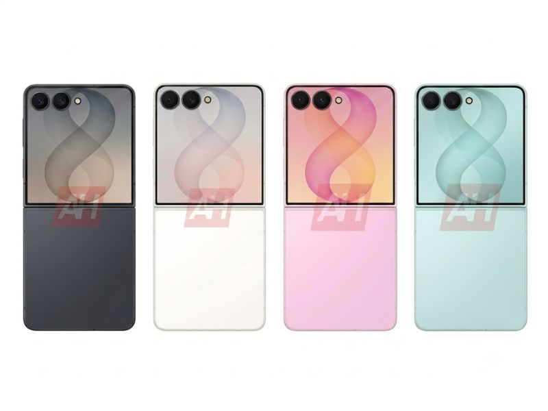 Điện thoại Galaxy Z Flip 8 có 4 tùy chọn màu sắc