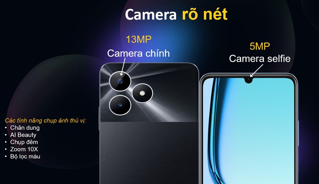Realme C60 4GB 64GB Chính Hãng 