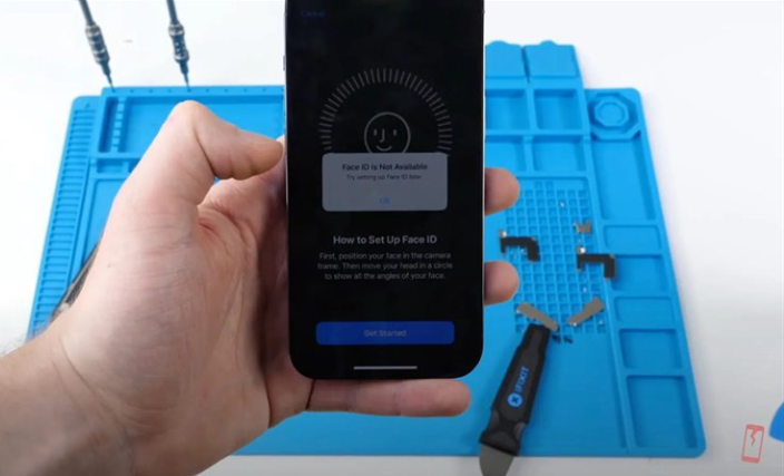 Quy trình sửa chữa Face ID iPhone 13