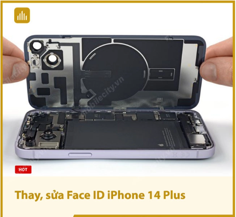 Dấu hiệu cho thấy Face ID của iPhone 14 Plus gặp sự cố