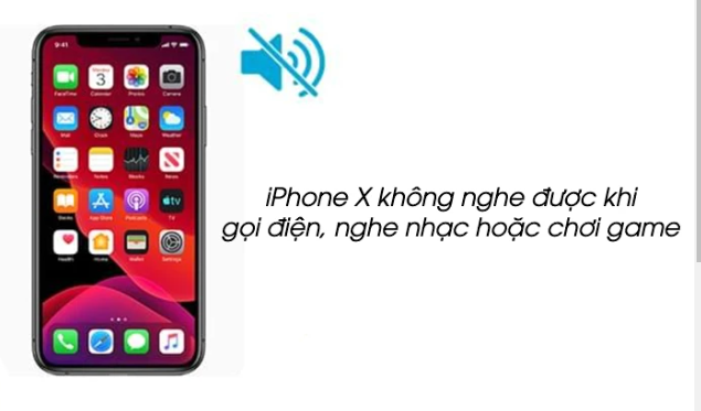 Nguyên nhân gây ra sự cố âm thanh iPhone X