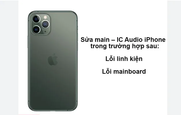 Nguyên nhân gây lỗi âm thanh trên iPhone 11 Pro Max