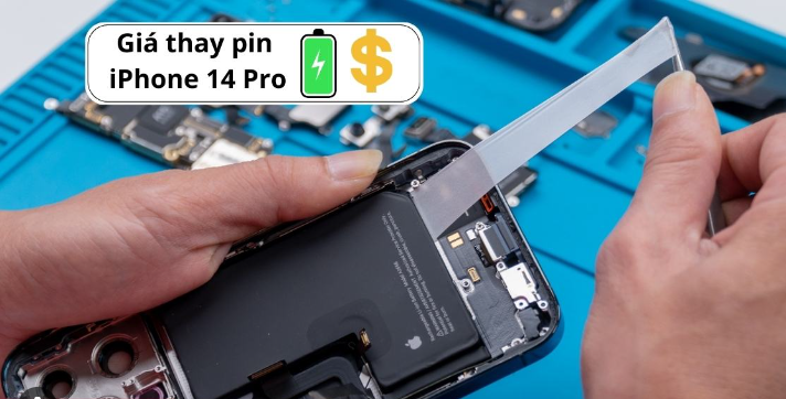 Giá thay pin Iphone 14 Pro