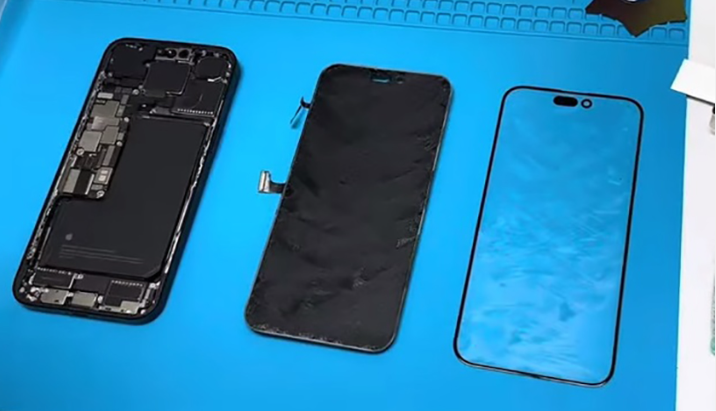 Quy trình ép kính iphone 15 plus